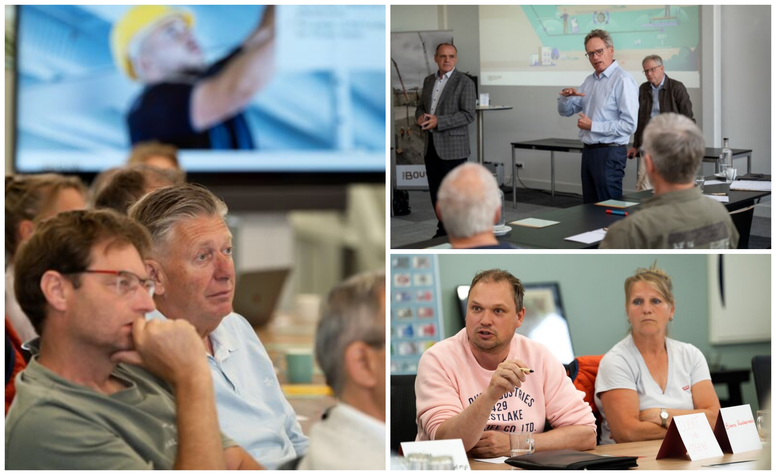 collage bijeenkomst vernieuwd pensioenstelsel Harderwijk